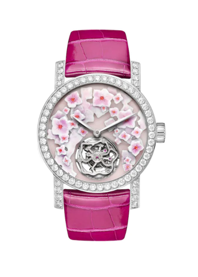 ساعات نسائية فخمة بأشكال الزهور