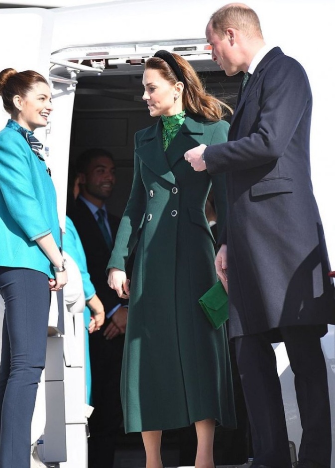 كيت ميدلتون في حفل السفير البريطاني في إيرلندا