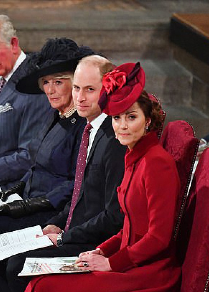 الأمير وليام وكيت ميدلتون في يوم الكومنولث