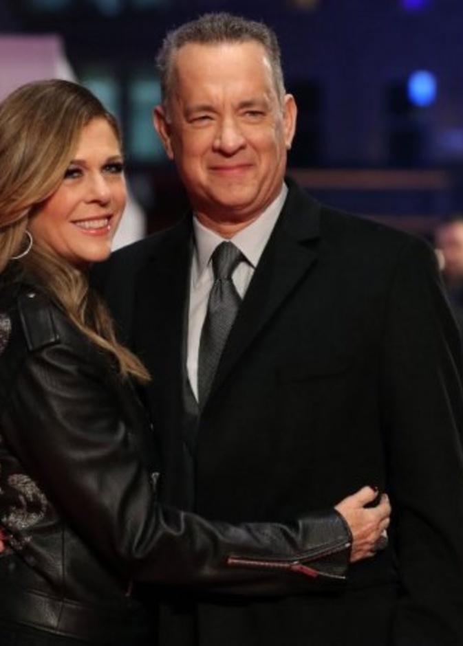 توم هانكس و زوجته ريتا ويلسون 