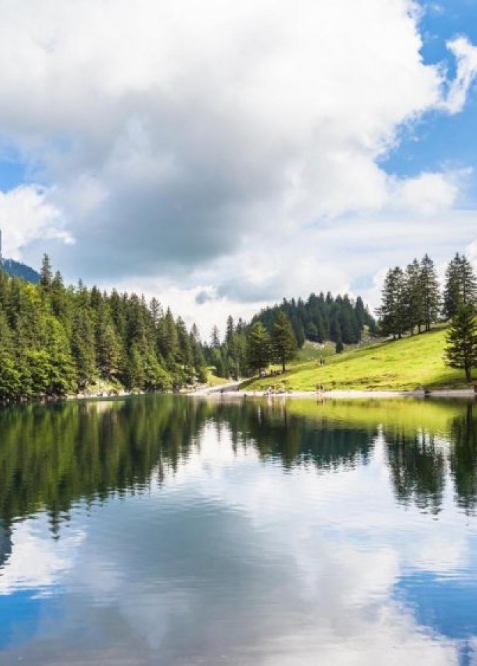 سحر الطبيعة في قرية ابنزل من أجمل مدن الريف