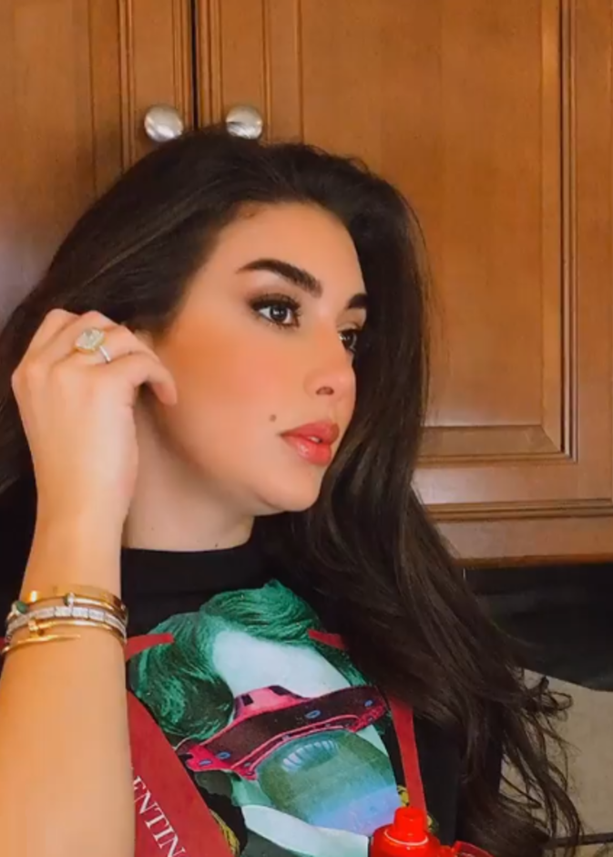 خاتم خطوبة ياسمين صبري