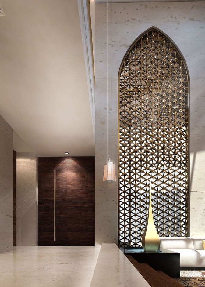  ديكور منزل رائع بأسلوب شرقي فخم