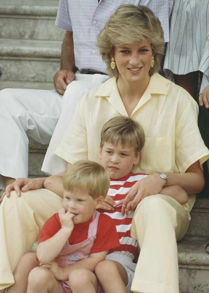 الأميرة ديانا كانت لتصبح محطمة الفؤاد بسبب تدهور علاقة وليام وهاري