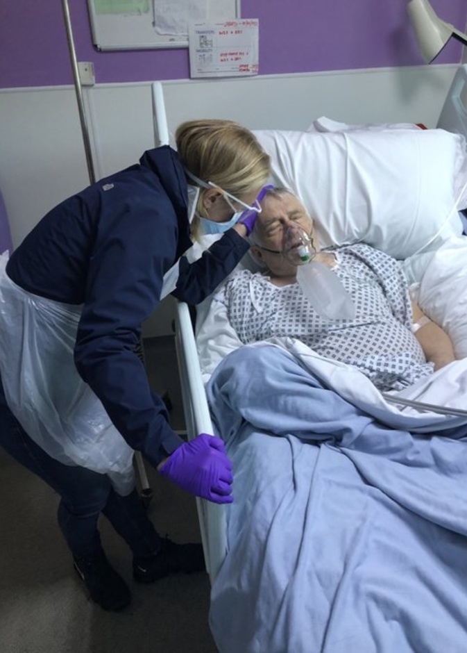 Sophia Myles ووالدها 