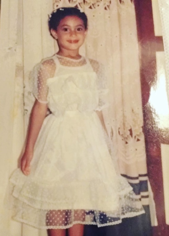 تفاعلت هند صبري مع متابعيها من خلال نشرها صورة لها من طفولتها