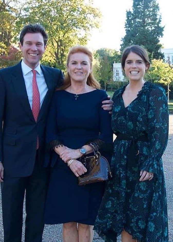 سارة فيرغسون والأميرة يوجين 