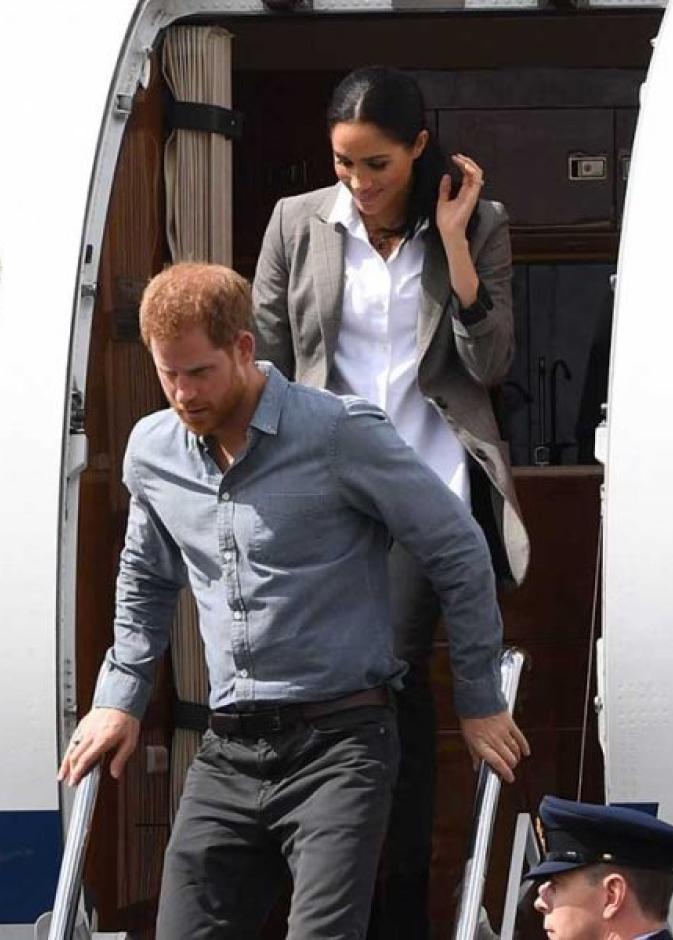 الأمير هاري وزوجته ميغان ماركل