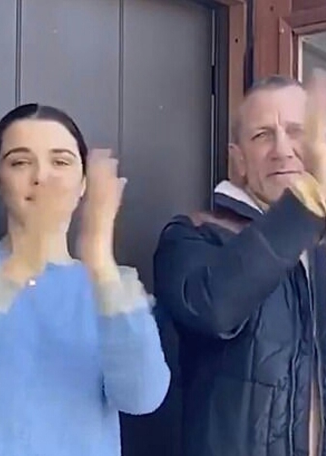 دانيال كريج و راشيل وايز