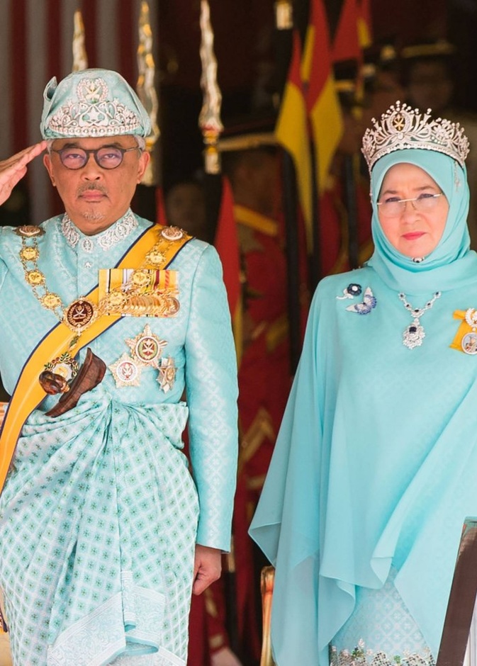 ملك وملكة ماليزيا 