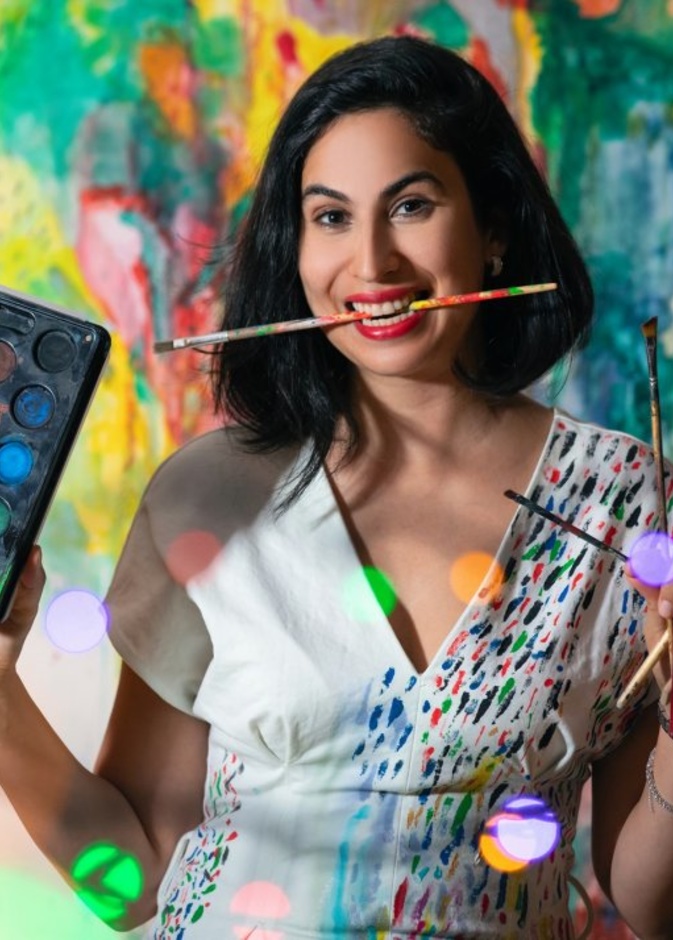 Artist Amrita Sethi to hold a masterclass on Wednesday 1 April through Instagram