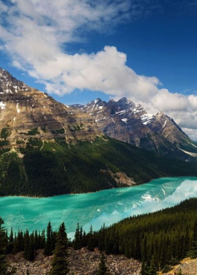 بحيرة بيتو PEYTO LAKE، كندا
