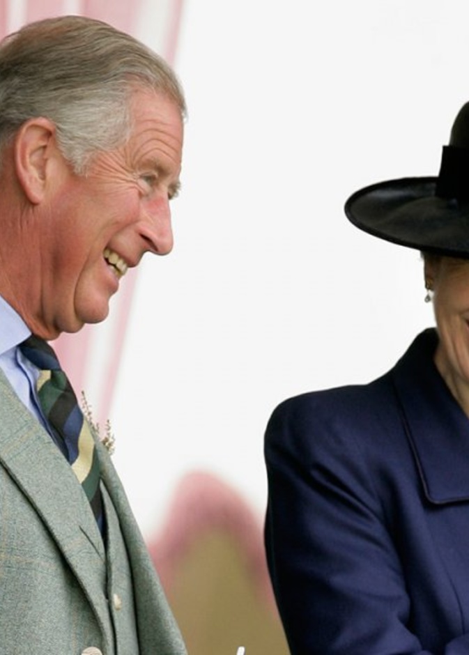 الأمير تشارلز والأميرة آن