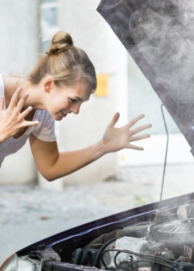 ارتفاع درجة حرارة السيارة