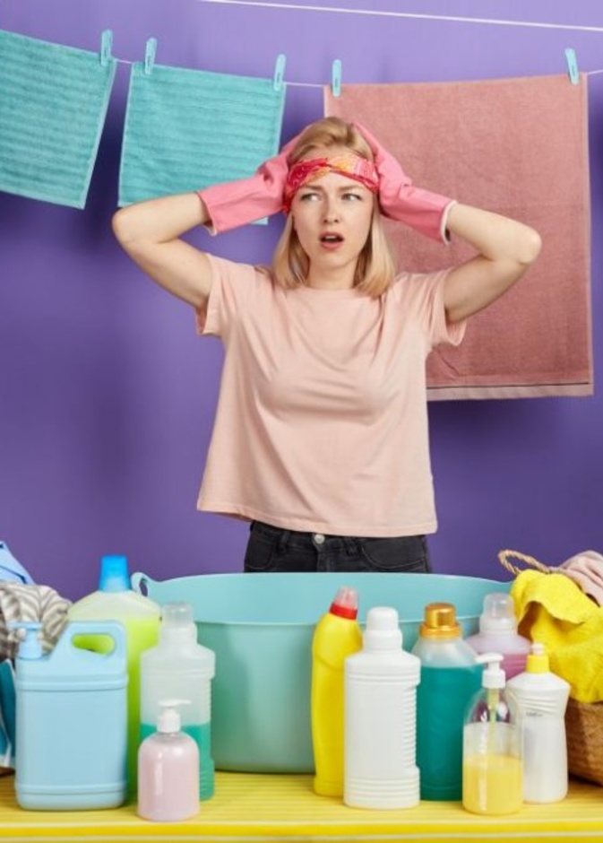 اضرار المنظفات المنزلية على صحة العروس اثناء الحجر المنزلي