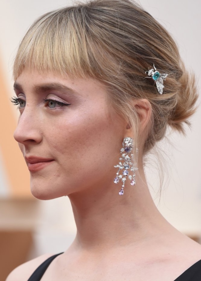 هكذا زينت  Saoirse Ronan تسريحة شعرها في Oscar 2020