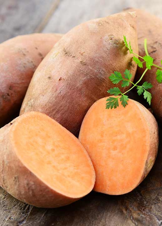  البطاطا الحلوة تعزز صحة القلب