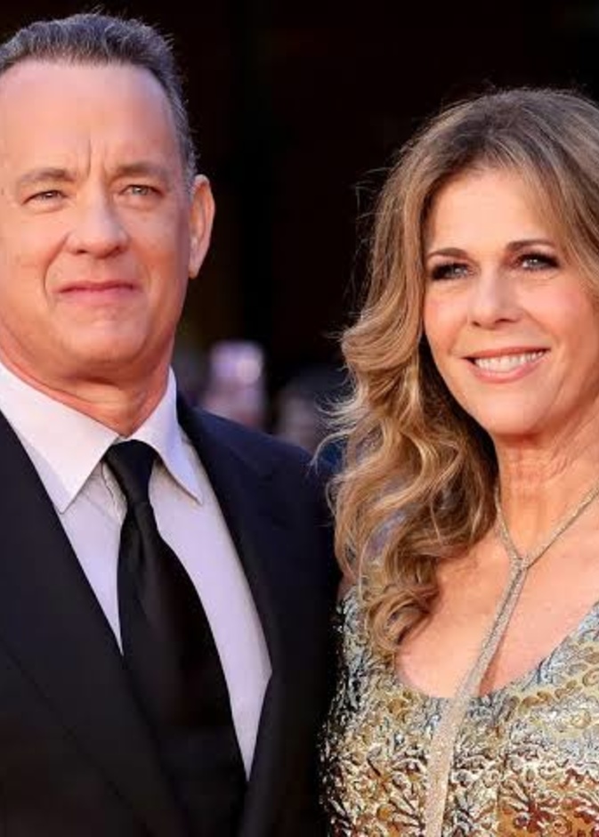 توم هانكس و زوجته ريتا ويلسون 