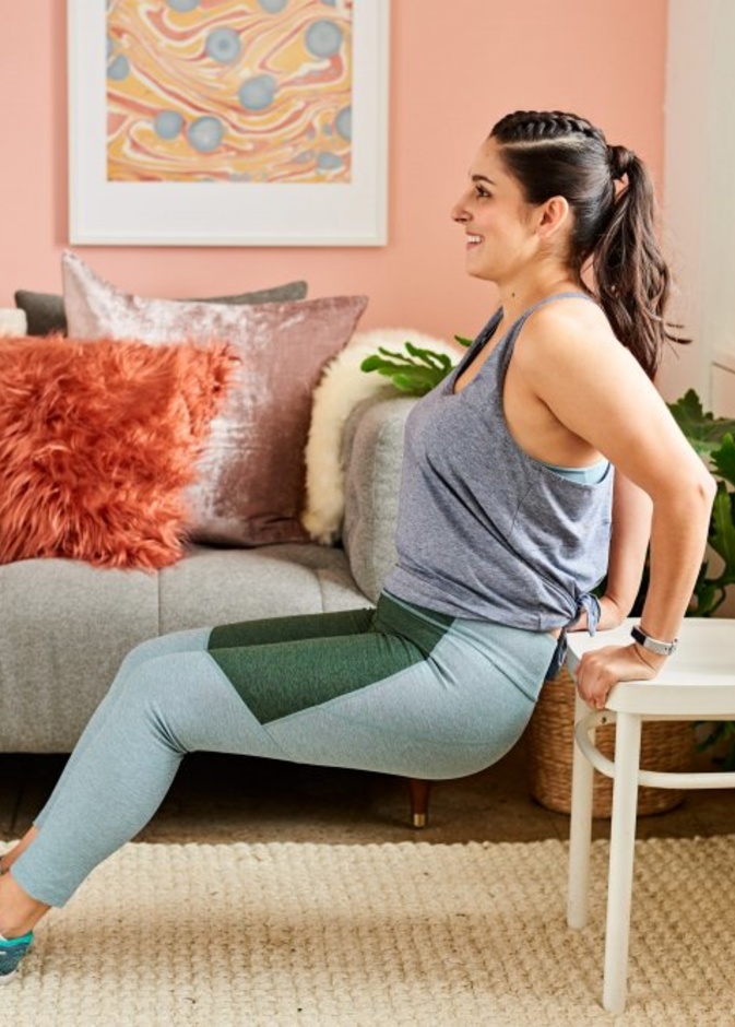 افضل التمارين الرياضية التي يمكنك القيام بها باستخدام اثاث المنزل