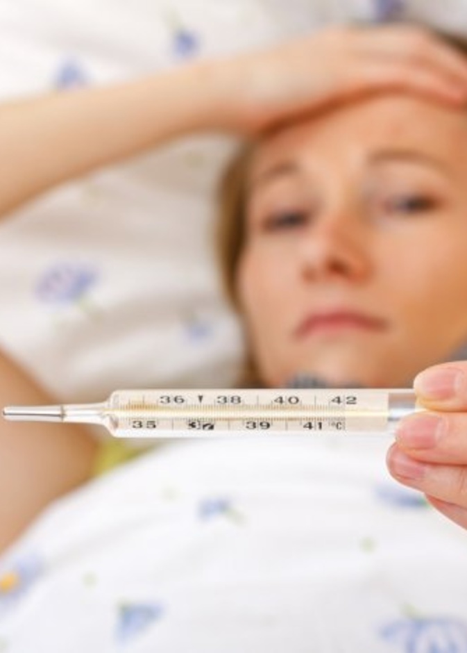 الحمى المالطية تسبب ارتفاع في حرارة الجسم