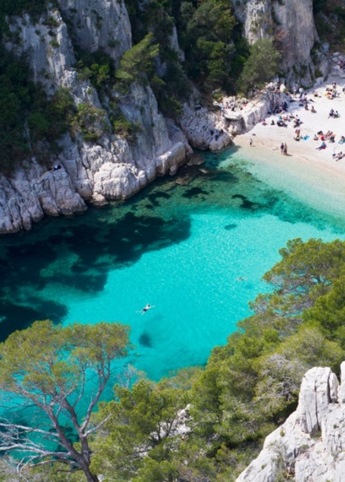 بلدة Les Calanques de Cassis، بروفنس