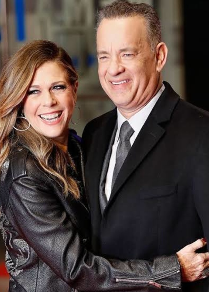 توم هانكس و زوجته ريتا ويلسون 