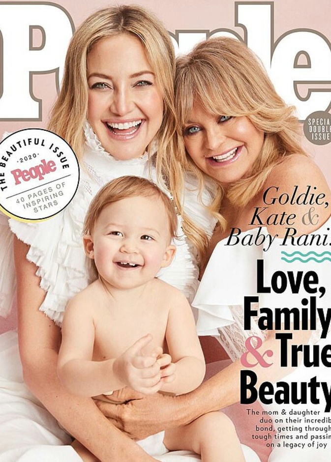 كيت هدسون ووالدتها وابنتها على غلاف عدد استثنائي من People 