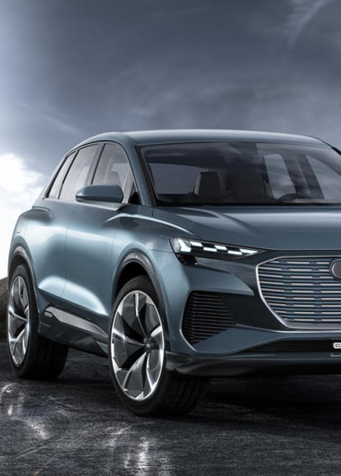 سيارة Q4 e-tron