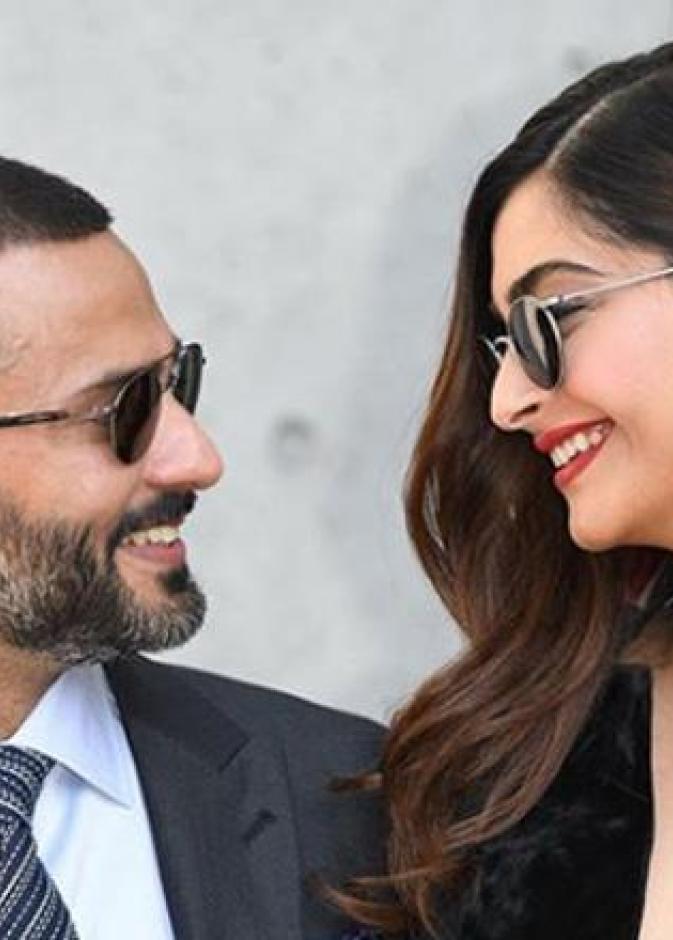 سونام كابور وزوجها