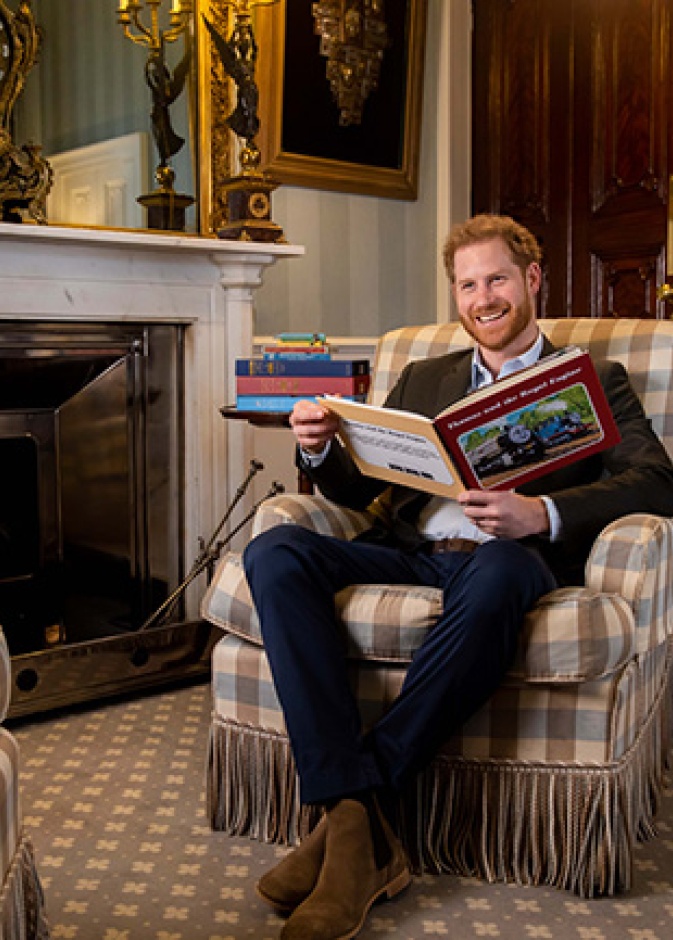 الأمير هاري يقدم حلقة خاصة من مسلسل كرتوني