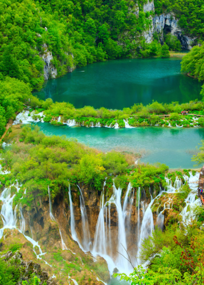  بحيرات بليتفيتش Plitvice Lakes، كرواتيا