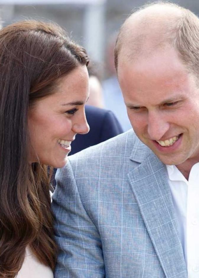 الأمير وليام وزوجته