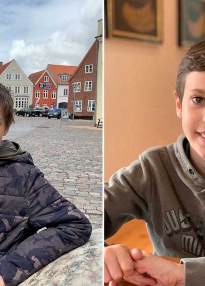 الأميرة أثينا تلتقط صور الأمير هنريك