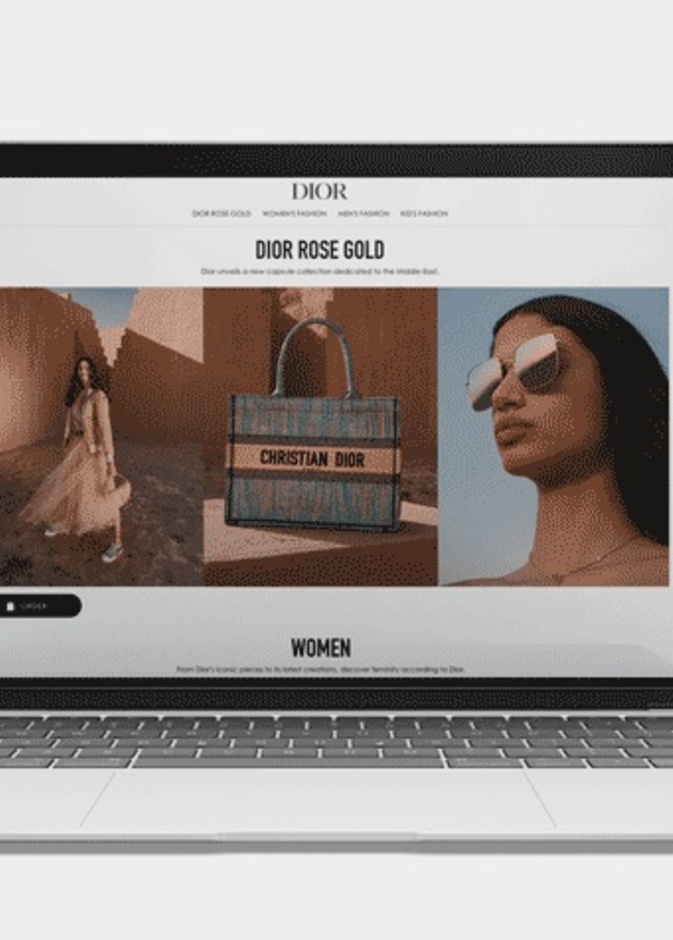 تكشف دار Dior النقاب عن متجرها الرقميّ المؤقّت الأول الذي تمّ تطويره للإمارات العربيّة المتّحدة. 