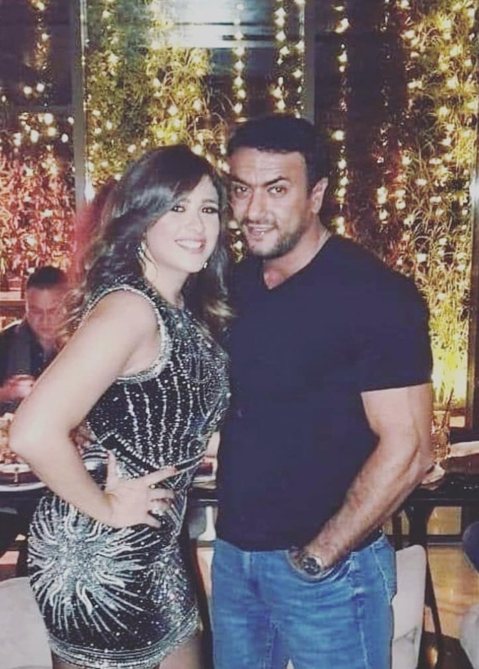  الفنانة ياسمين عبد العزيز واحمد العوضي