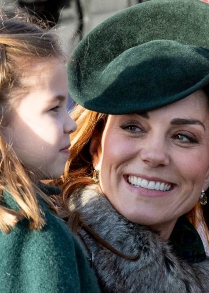 كيت ميدلتون و الأميرة تشارلوت