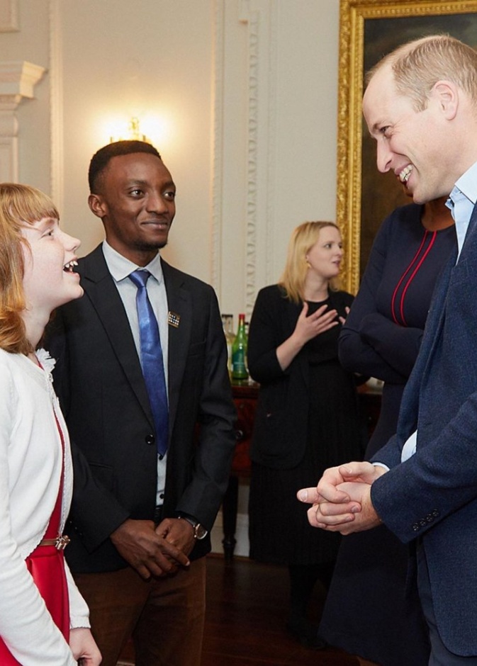 الأمير وليام يوجه رسالة مؤثرة إلى مؤسسة جائزة ديانا