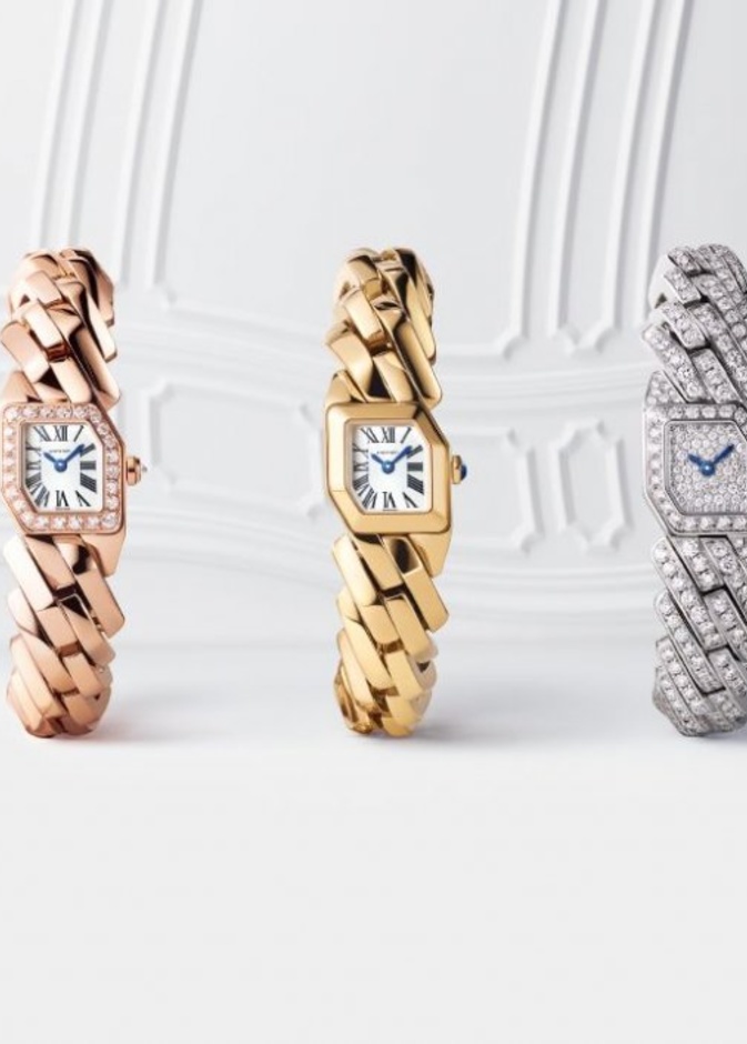 ساعة اليد Maillon de Cartier.. مظهر عصري وحفاظ على ملامح كلاسيكية