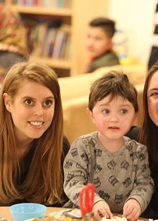 الأميرة بياتريس تدعم الأطفال أصحاب الأمراض المزمنة