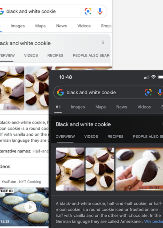 تطبيق جوجل Google أصبح يدعم الوضع الداكن الآن