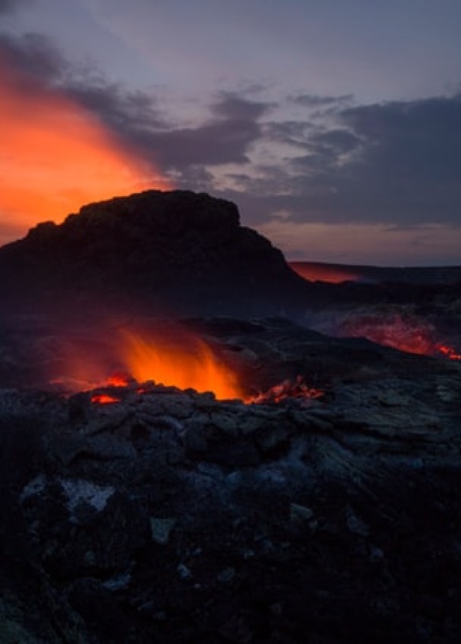 مشهد رائع من بركان كالبوكو - Pierre-Yves Burgi