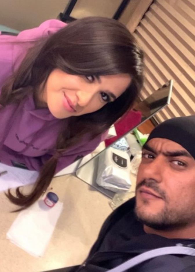 ياسمين عبد العزيز واحمد العوضي