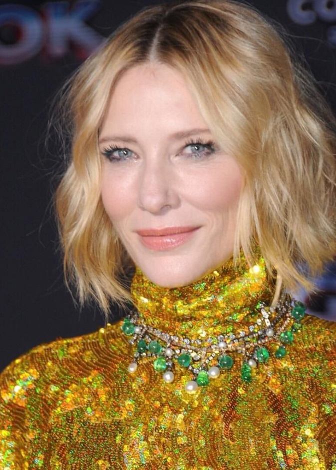  كيت بلانشيت ترتدي قلادة من فريد لايتون Fred Leighton