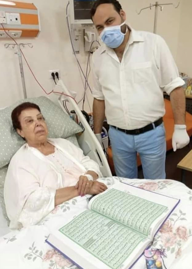 أول ظهور للفنانة رجاء الجداوي بعد إعلان إصابتها بڤيروس كورونا .. تمنياتنا لها بالشفاء العاجل