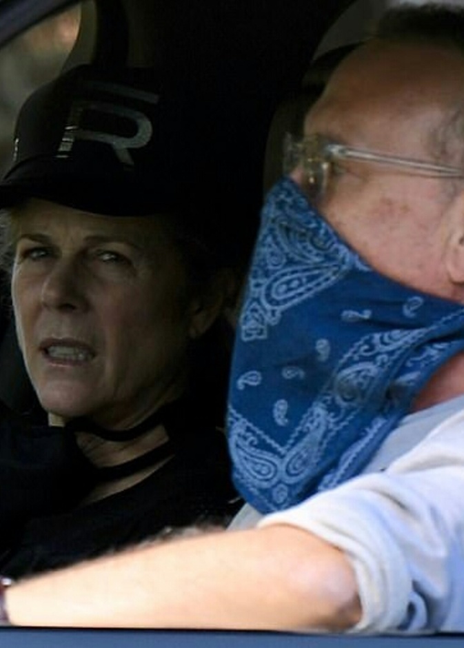 توم هانكس و زوجته ريتا ويلسون 