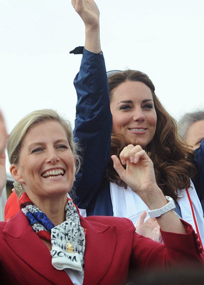 كيت ميدلتون وصوفي.. وجهان لعملة ملكية واحدة