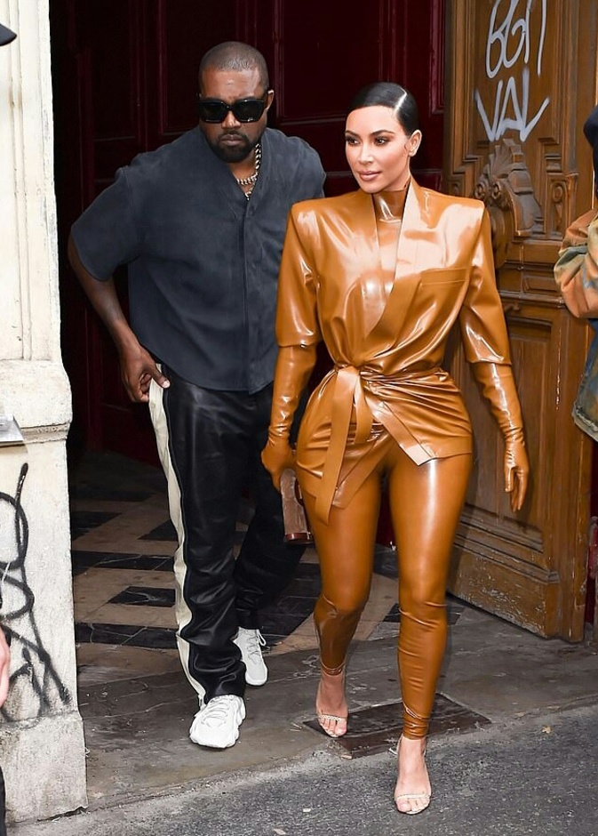 كيم كارداشيان و كانيه ويست 