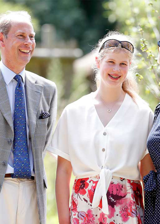 الأمير إدوارد وعائلته