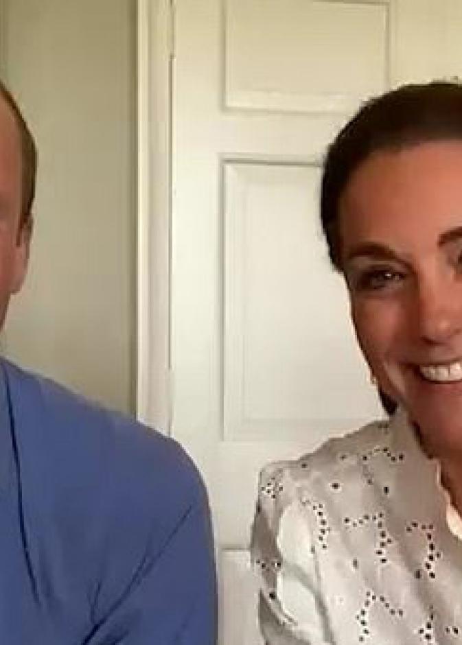  وليام وكيت يكشفان عن تطوعهما سرا للعمل في خط ساخن للصحة النفسية.