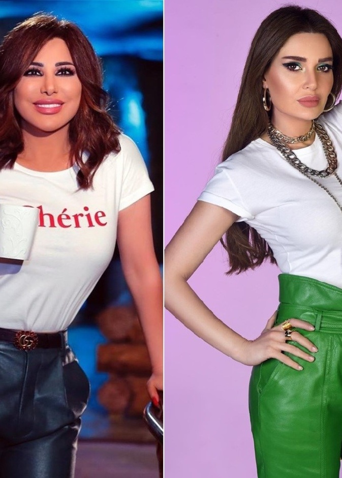 صور اطلالات سيرين عبد النور ونجوى كرم الشبابية